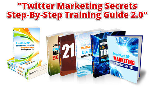 Product picture Twitter Marketing Secret & Upgrade Package