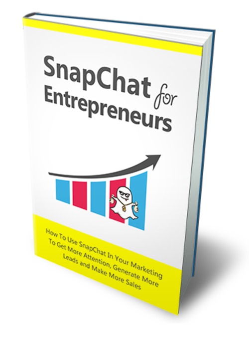 Product picture Snapchat For Entrepreneurs