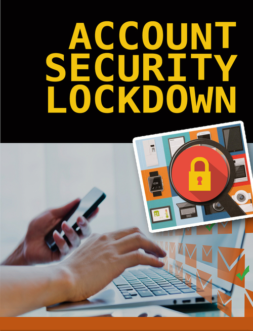 Product picture Account Security Lockdown